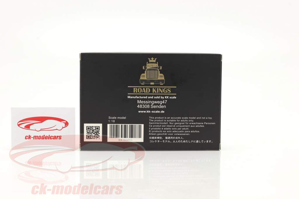 Peterbilt llantas y llantas Set Ruedas frontales cromo 1:18 Road Kings