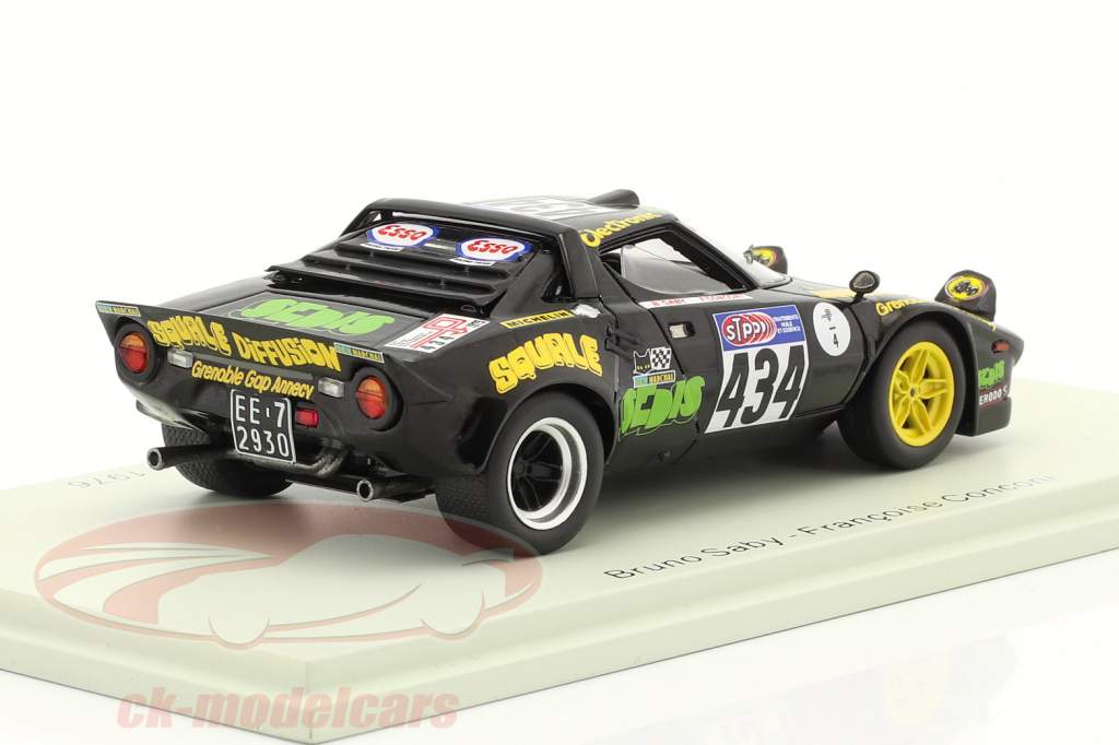 Lancia Stratos HF #434 Rallye Tour de France 1976 Saby, Conconi 1:43 Spark
