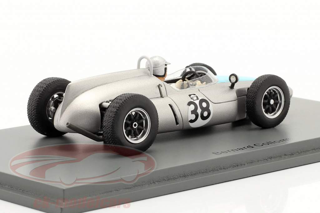 Bernard Collomb Cooper T53 #38 German GP formula 1 1961 1:43 Spark
