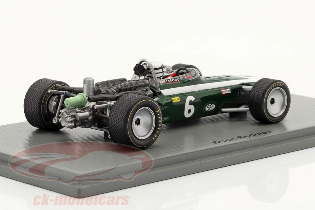 Brian Redman Cooper T86B #6 5° Race of Champions Brands Hatch 1968 1:43 Spark