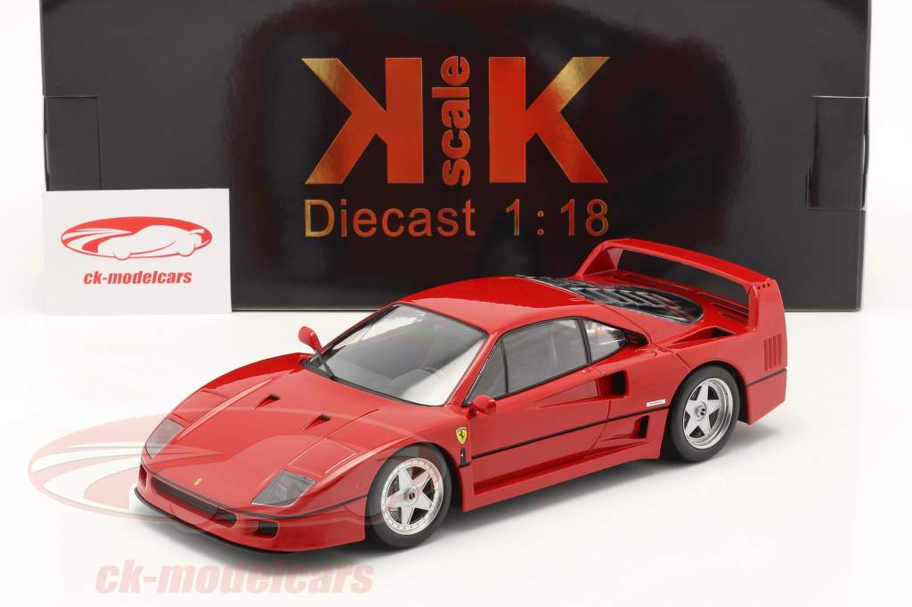 Ferrari F40 Année de construction 1987 rouge 1:18 KK-Scale