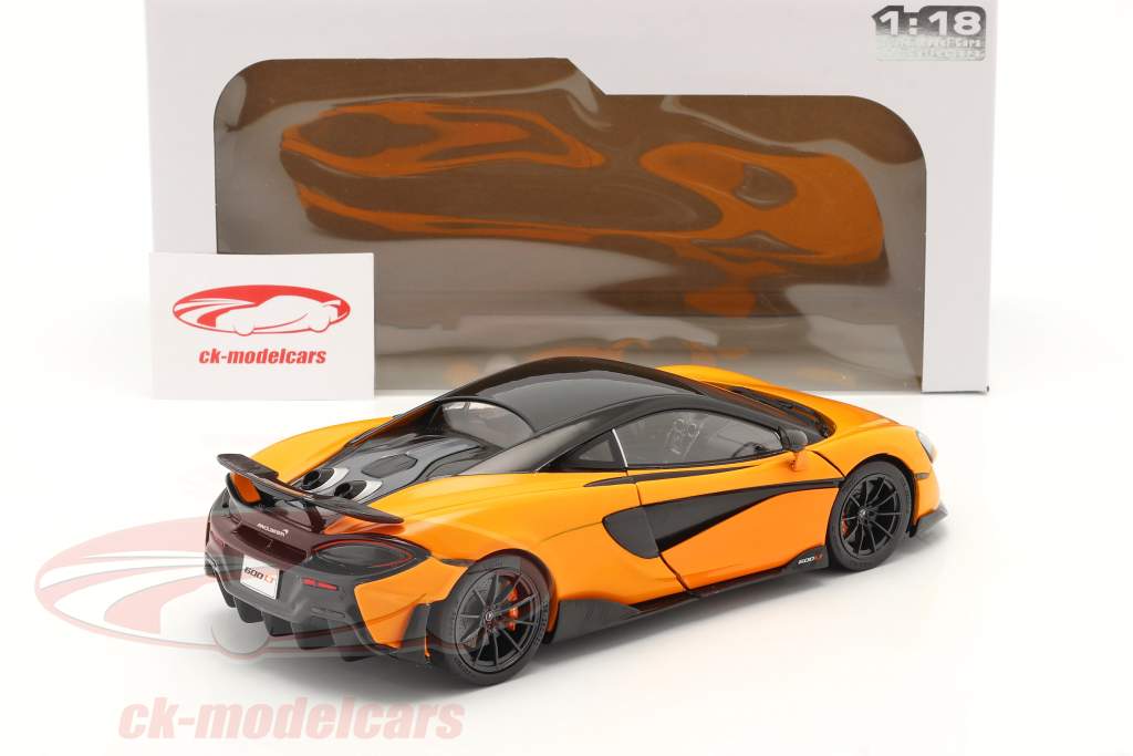 McLaren 600LT Coupe 建設年 2018 オレンジ 1:18 Solido