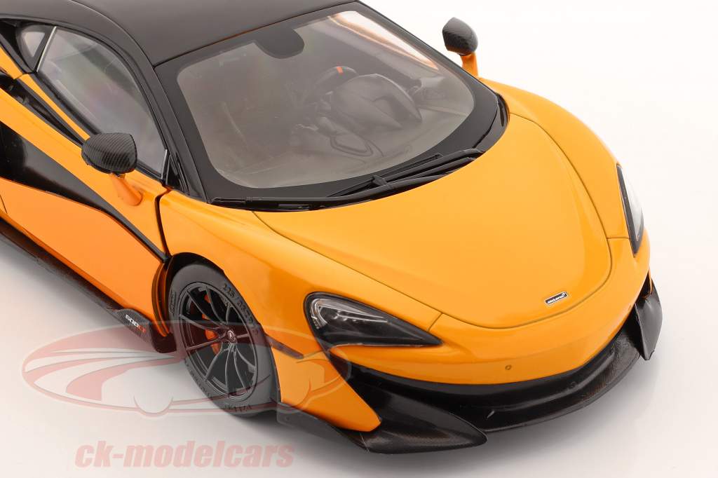 McLaren 600LT Coupe 建設年 2018 オレンジ 1:18 Solido