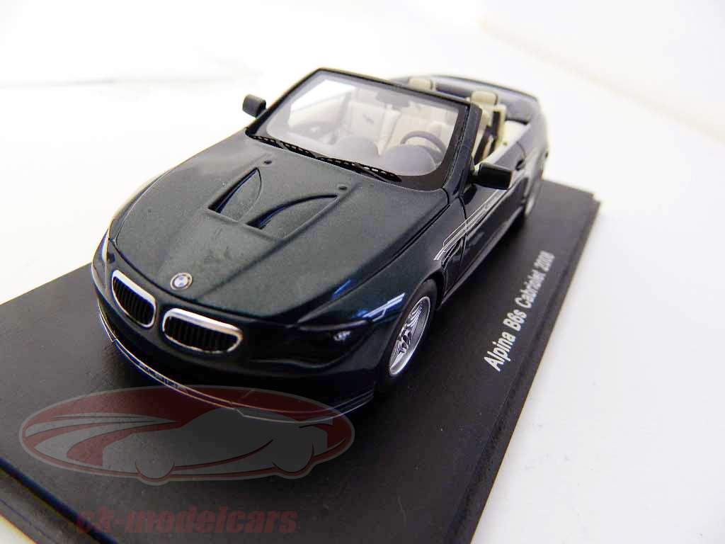 Alpina B6s Cabriolet 2008 green metallic 1:43 Spark