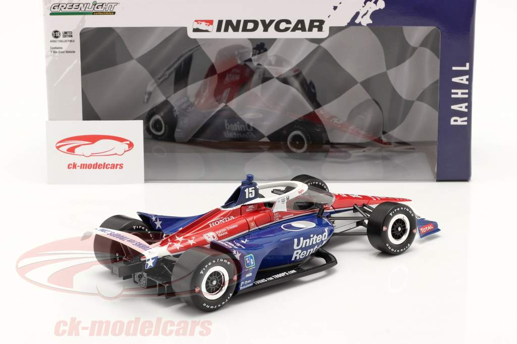 Graham Rahal Honda #15 IndyCar Series 2021 1:18 Greenlight