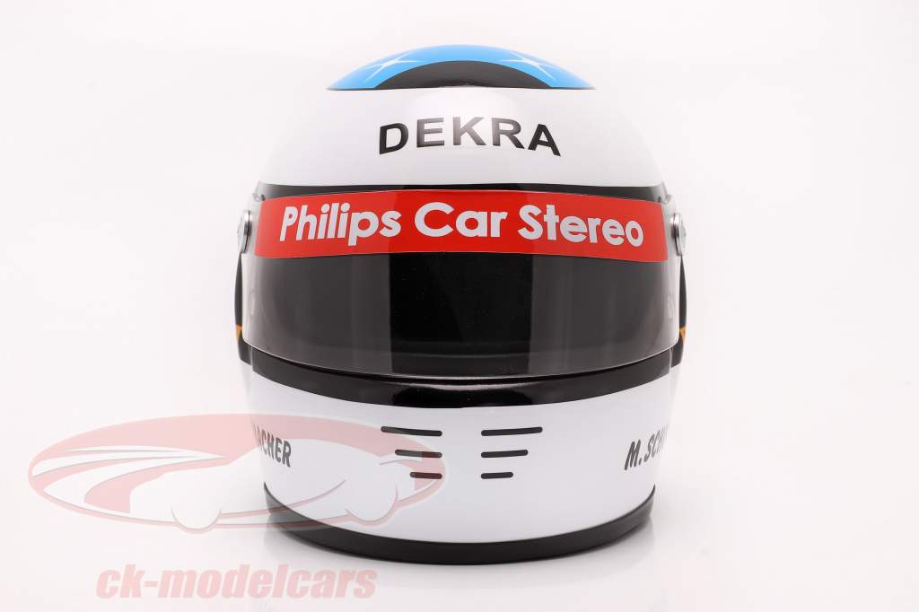 Michael Schumacher Primero Fórmula 1 GP Spa 1991 casco 1:2 Schuberth