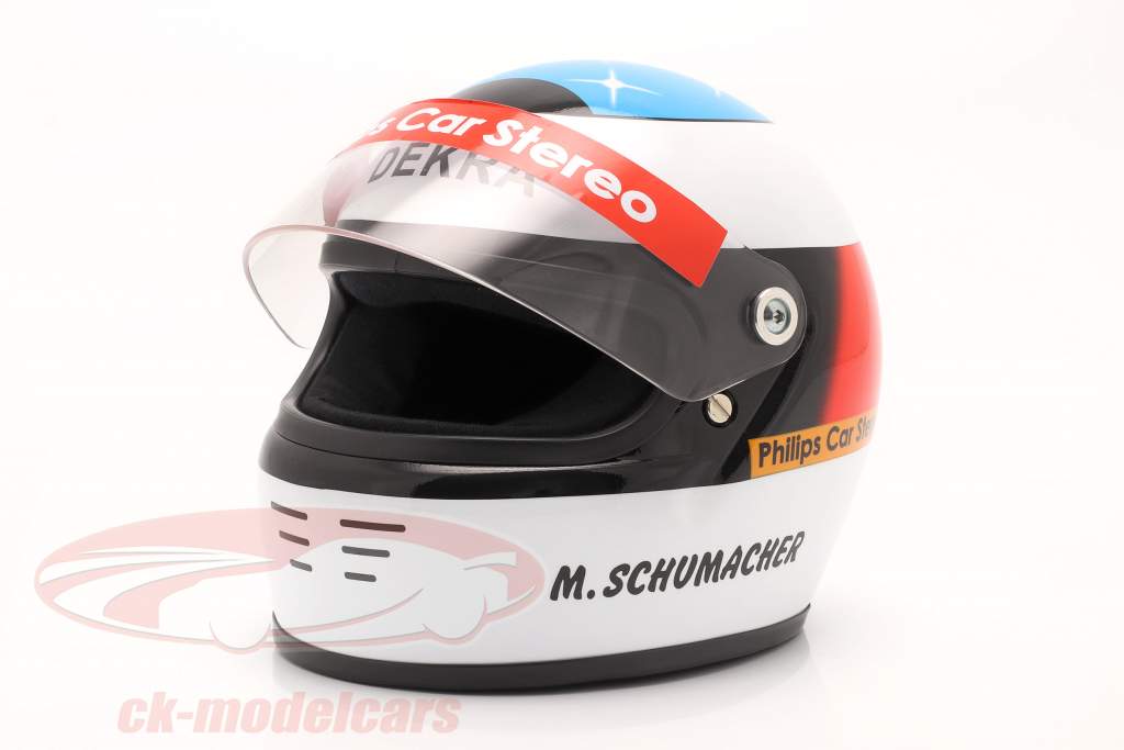 Michael Schumacher Primero Fórmula 1 GP Spa 1991 casco 1:2 Schuberth