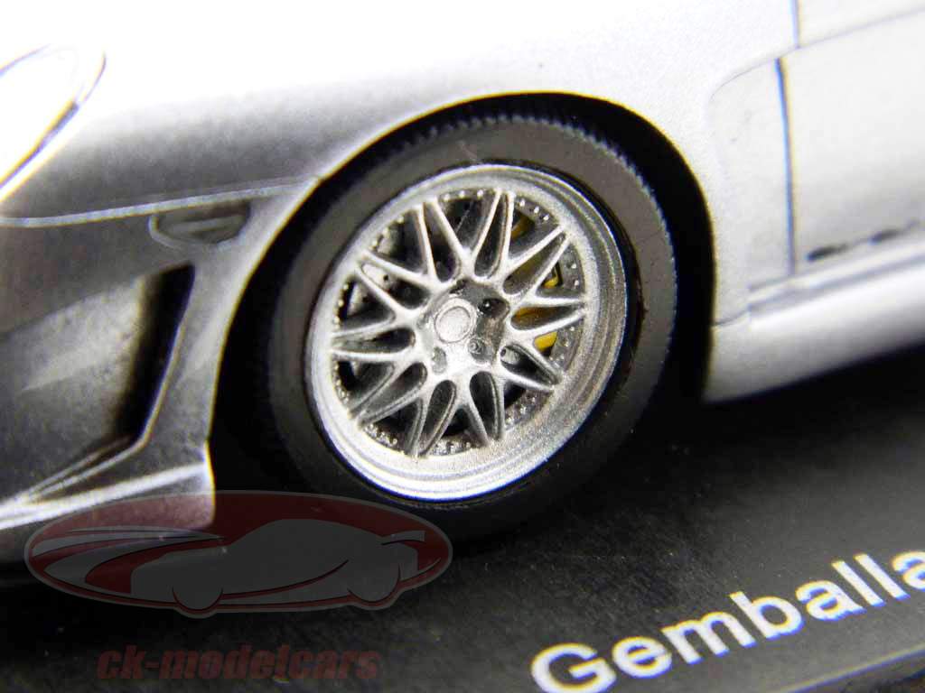 Porsche Gemballa Avalanche GTR 650 modello 2006 grigio metallizzato / grigio metallizzato Spark 1:43