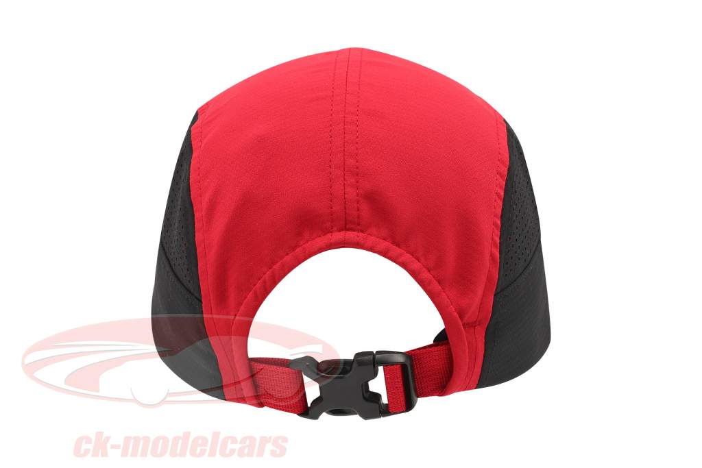 Porsche モータースポーツ キャップ 黒 / 赤