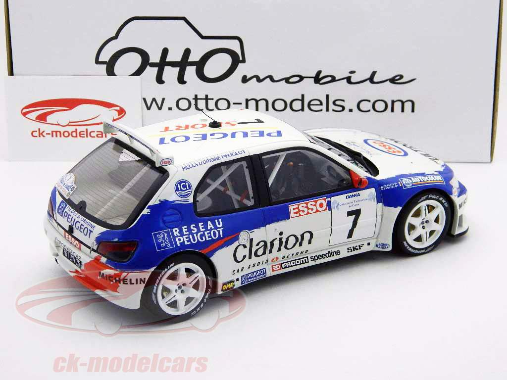 Peugeot 306 Maxi #7 Rallye de France 1997 G. Panizzi / H. Panizzi Otto mobile 1:18