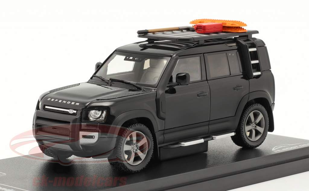 Land Rover Defender 110 Byggeår 2020 santorini sort 1:43 Almost Real