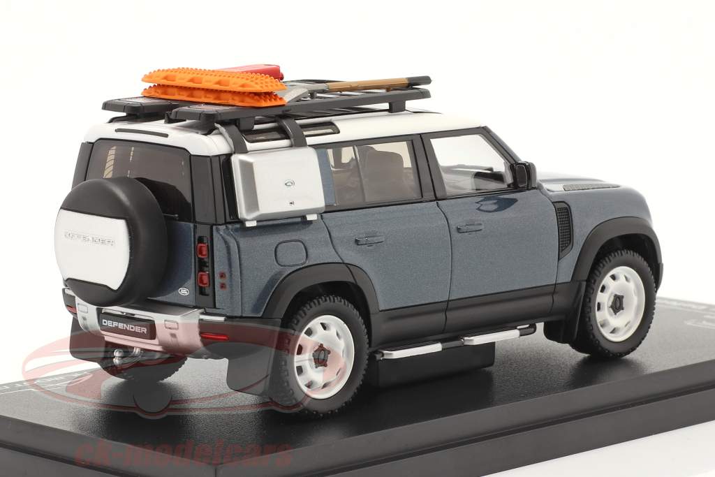 Land Rover Defender 110 Año de construcción 2020 tasman azul 1:43 Almost Real