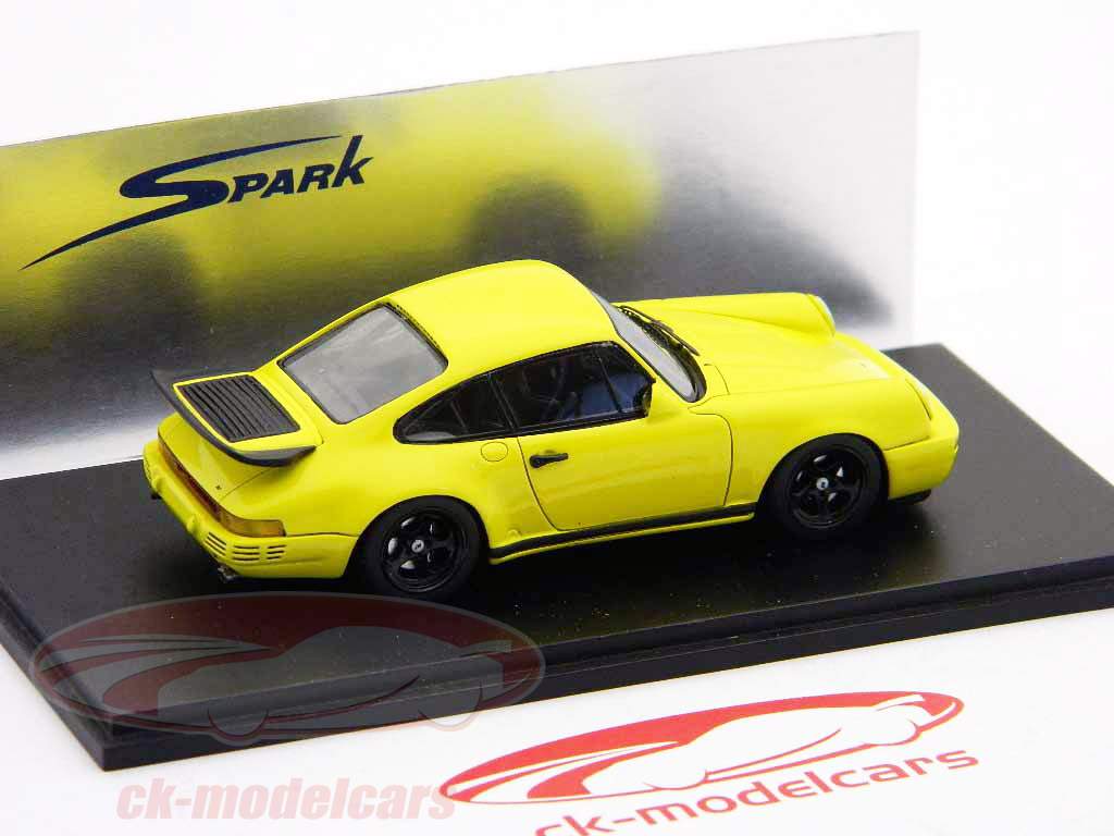 Porsche RUF CTR geel / geel 1:43 Spark