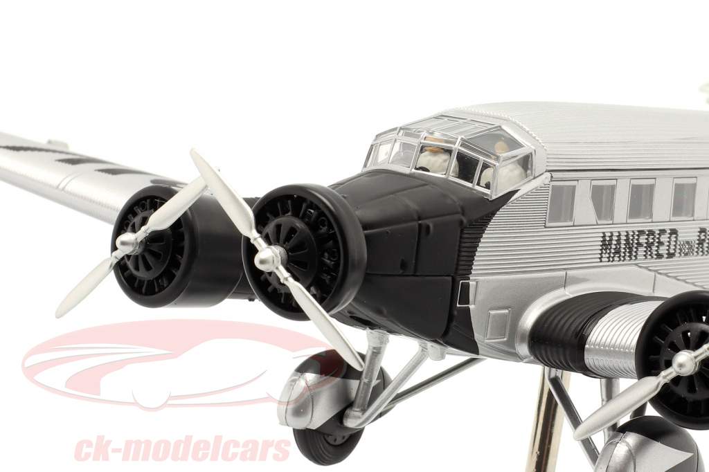 Junkers Ju52/3m 飞机 1932-52 M. von Richthofen 银 / 黑色的 1:72 Schuco