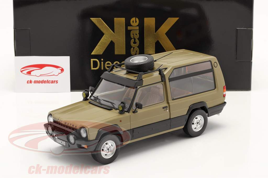 Talbot Matra Rancho Grand Raid Année de construction 1977-83 tapis brun 1:18 KK-Scale