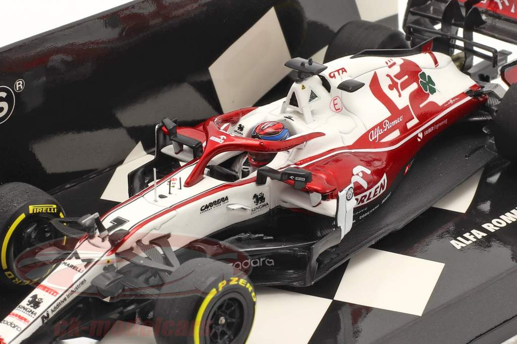 Kimi Räikkönen Alfa Romeo Racing C41 #7 Bahreïn GP formule 1 2021 1:43 Minichamps