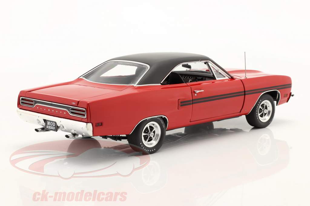 Plymouth GTX 1970 séries télévisées The Mod Squad (1968-73) rouge / le noir 1:18 GMP