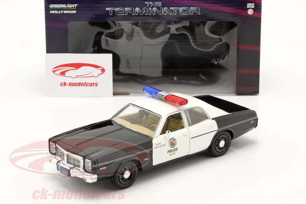 Dodge Monaco Metropolitan Police 1977 Película Terminator (1984) 1:24 Greenlight