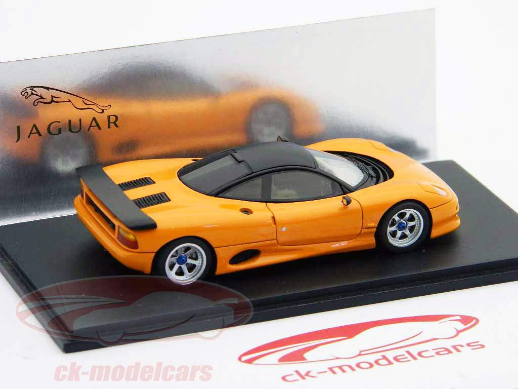 Jaguar XJR15 1990 orange 1:43 Spark
