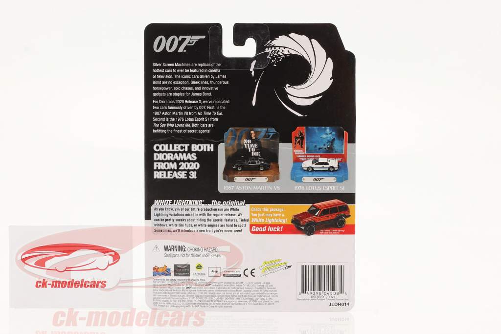 Aston Martin V8 1987 James Bond - No Time To Die  1:64 Johnny Lightning