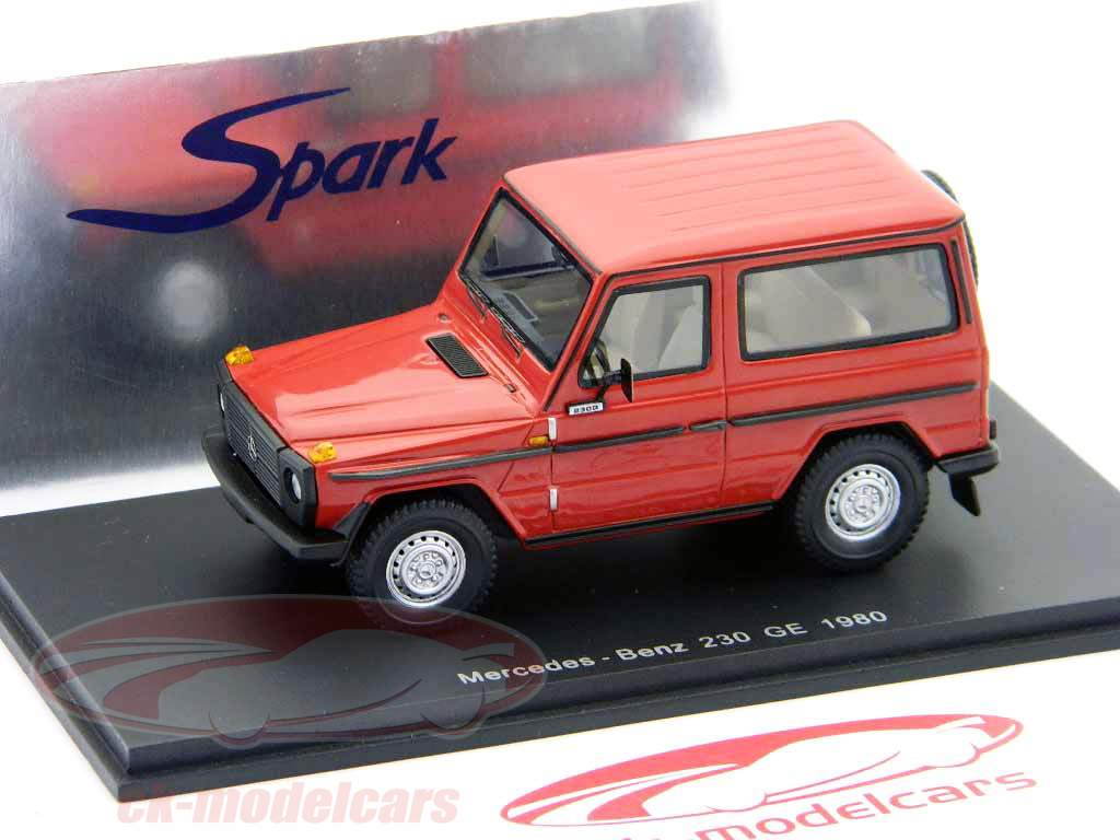 Mercedes-Benz 230 GE 1980 red 1:43 Spark 