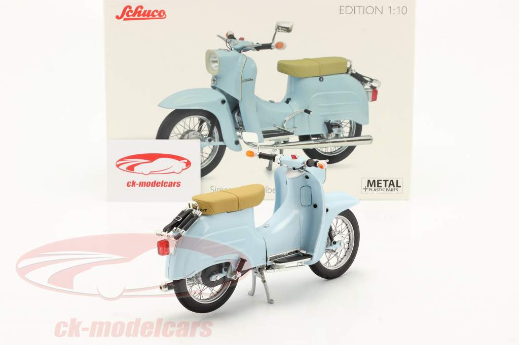 Simson Schwalbe KR51/1 hellblau 1:10 Schuco