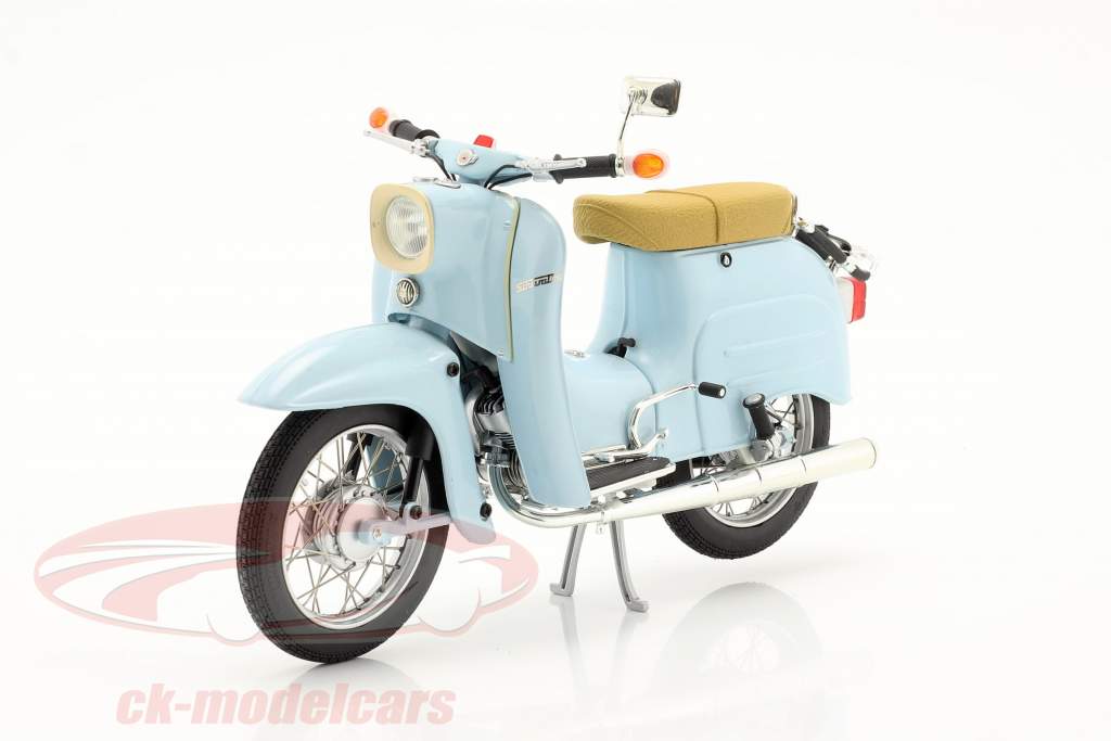 Simson Schwalbe KR51/1 hellblau 1:10 Schuco