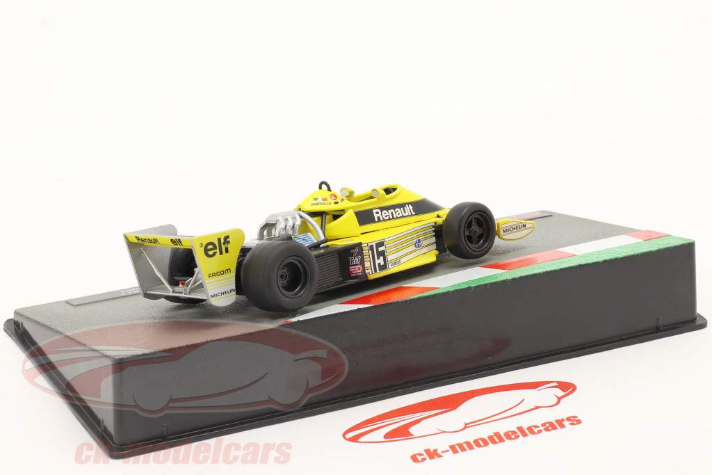 Jean-Pierre Jabouille Renault RS01 #15 formule 1 1977 1:43 Altaya