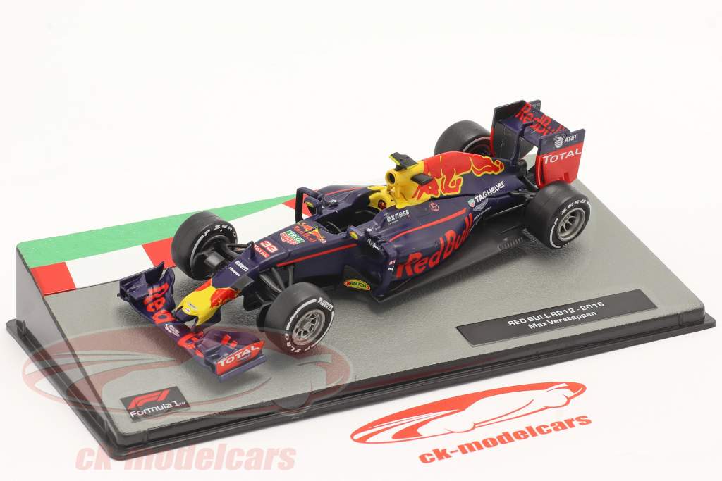 Max Verstappen Red Bull RB12 #33 formule 1 2016 1:43 Altaya
