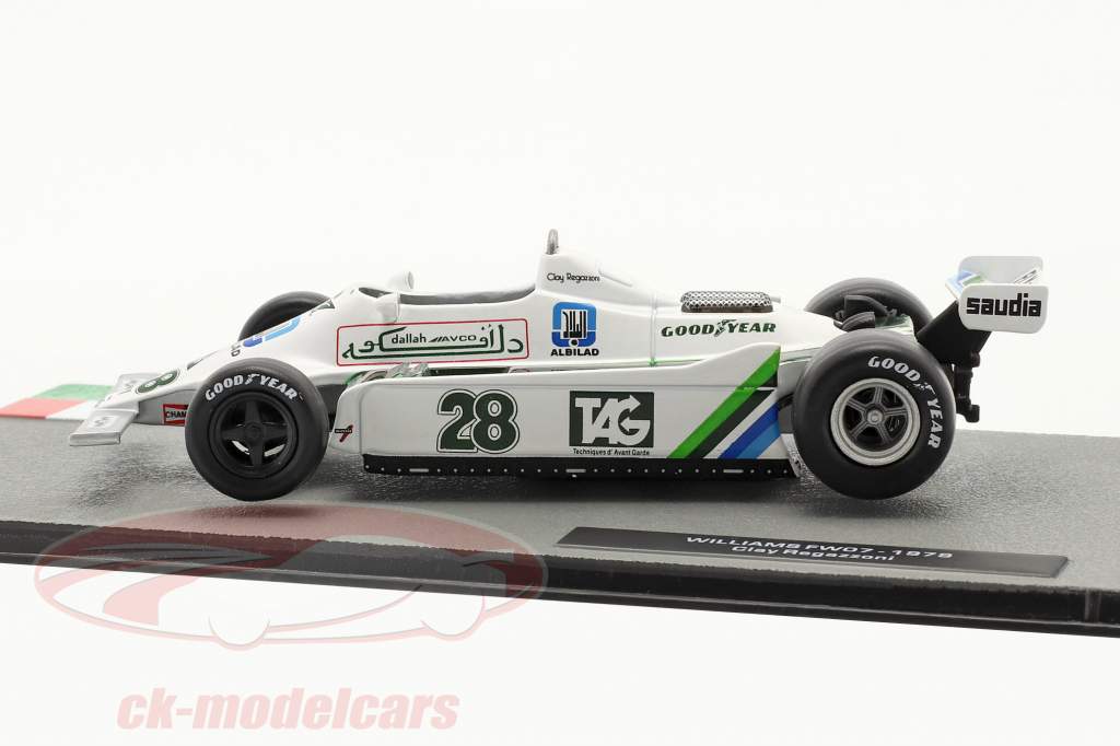 Clay Regazzoni Williams FW07 #28 formula 1 1979 1:43 Altaya