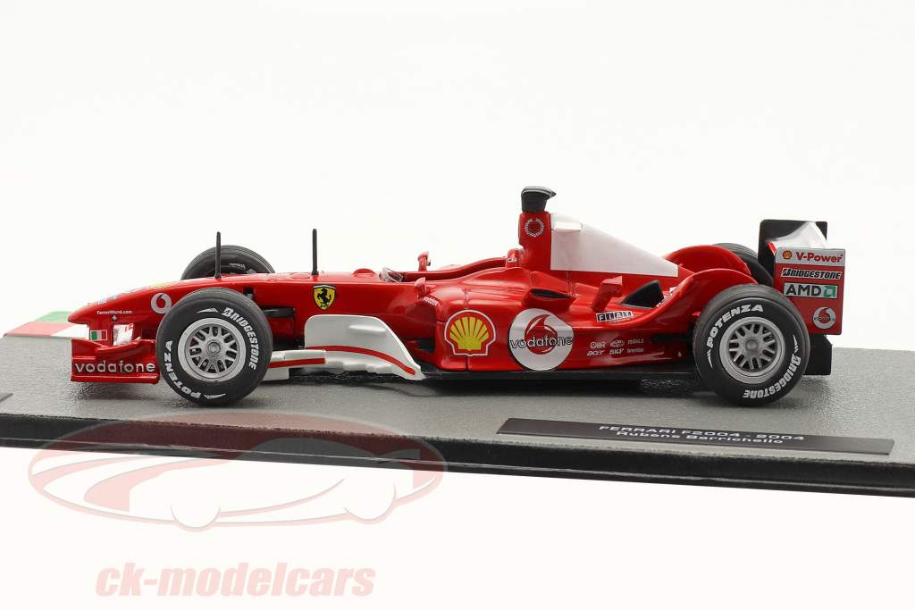 Rubens Barrichello Ferrari F2004 #2 formel 1 2004 1:43 Altaya