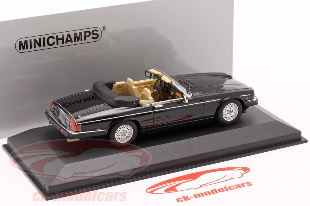 Jaguar XJS Convertible Año de construcción 1988 negro 1:43 Minichamps