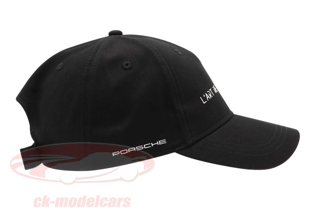 Porsche Cap L'ART DE L'AUTOMOBILE schwarz
