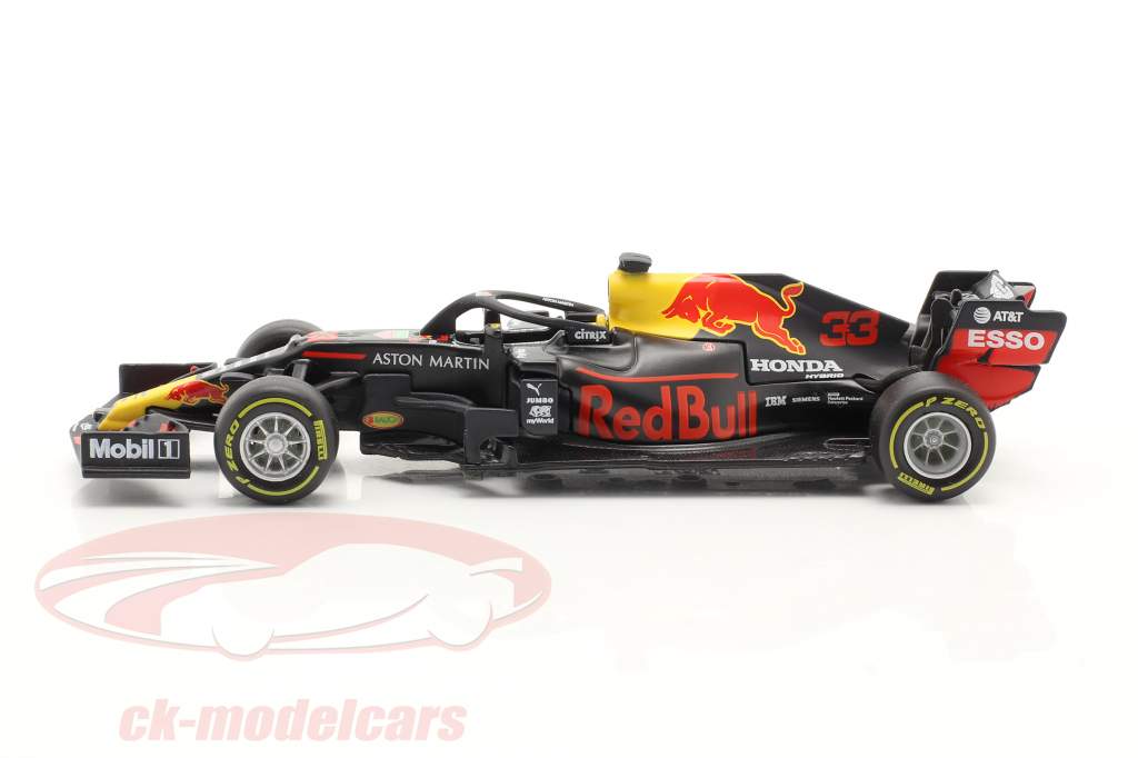 Max Verstappen Red Bull RB16 #33 vinder Abu Dhabi GP formel 1 2020 1:43 Bburago