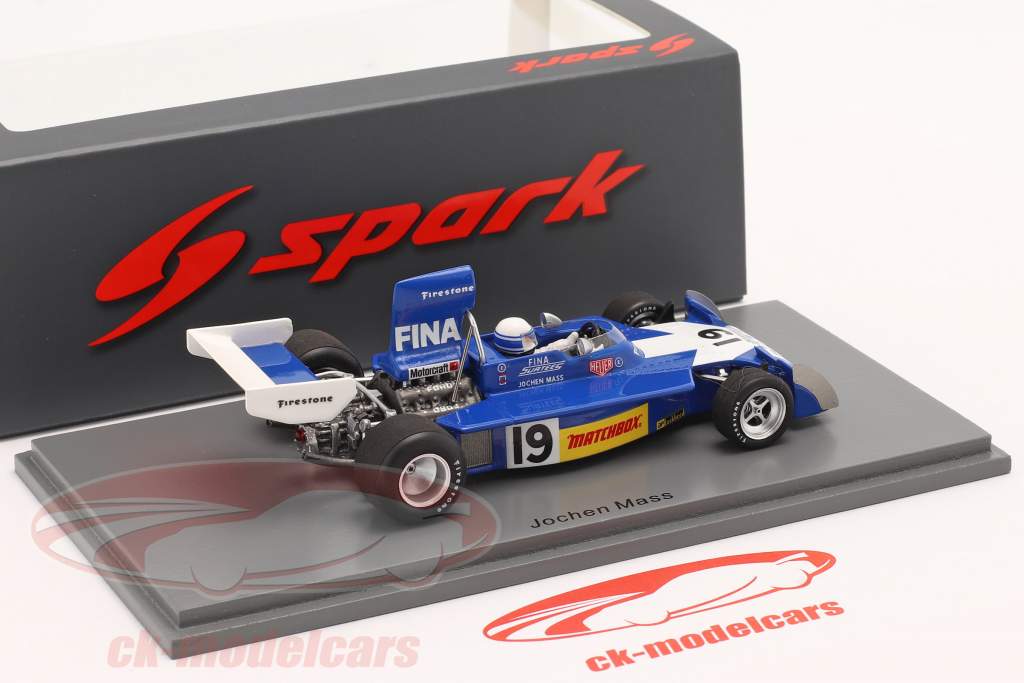 Jochen Mass Surtees TS16 #19 Brazilian GP formula 1 1974 1:43 Spark