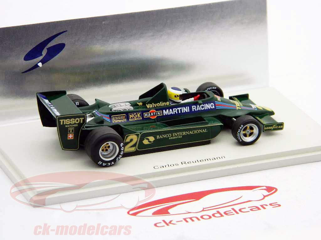 C.瑞特曼莲花79式1＃2 1971阿根廷大奖赛星火1:43