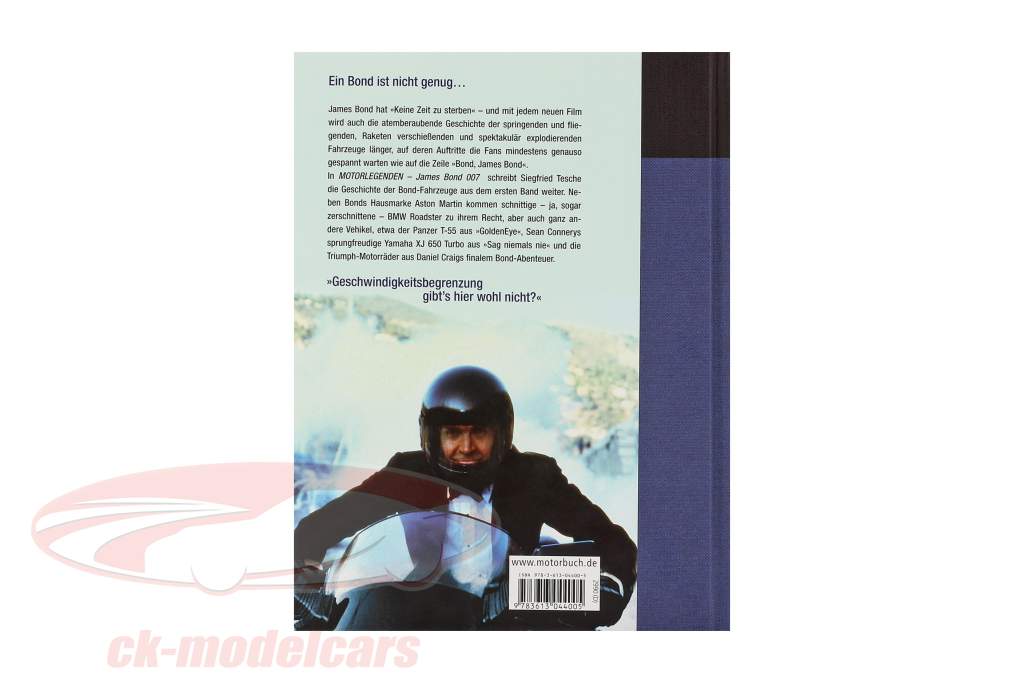 Livre: Légendes du moteur - James Bond 007 - UNE Bond est ne pas assez