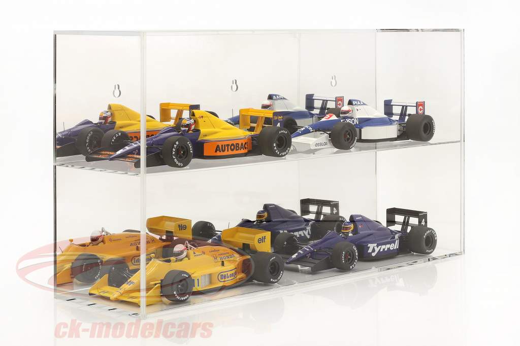 高品質 ミラーリング ショーケース にとって ヘルメット 1:2 また モデルカー 1:18 SAFE