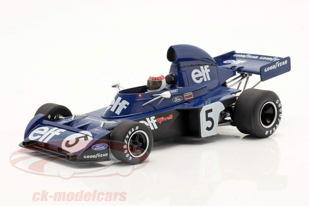 J. Stewart Tyrrell 006 #5 vincitore Monaco formula 1 Campione del mondo 1973 1:18 ModelCar Group