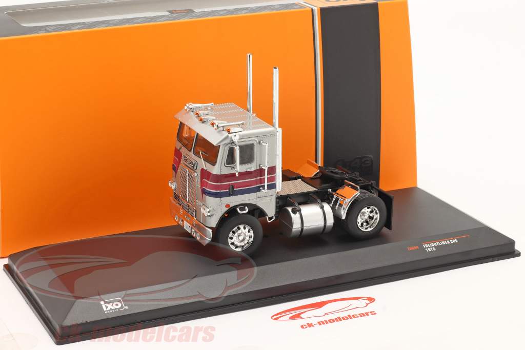 Freightliner COE Tuck Byggeår 1976 sølv / indretning 1:43 Ixo