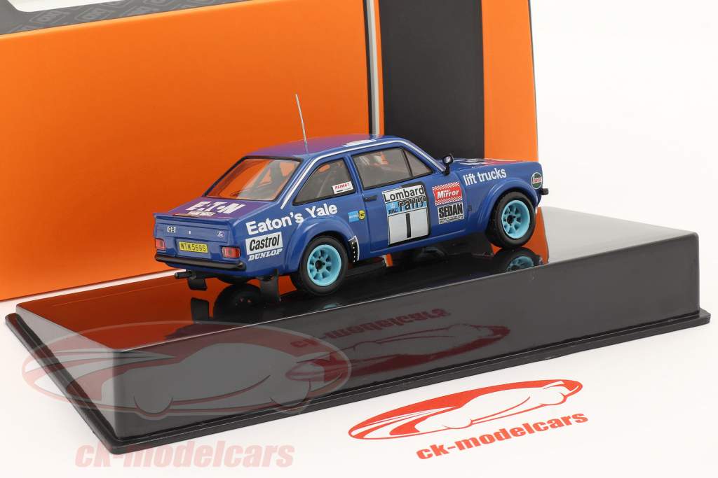 Ford Escort RS 1800 MK II #1 winner Lombard RAC Rallye 1979 Mikkola, Hertz 1:43 Ixo