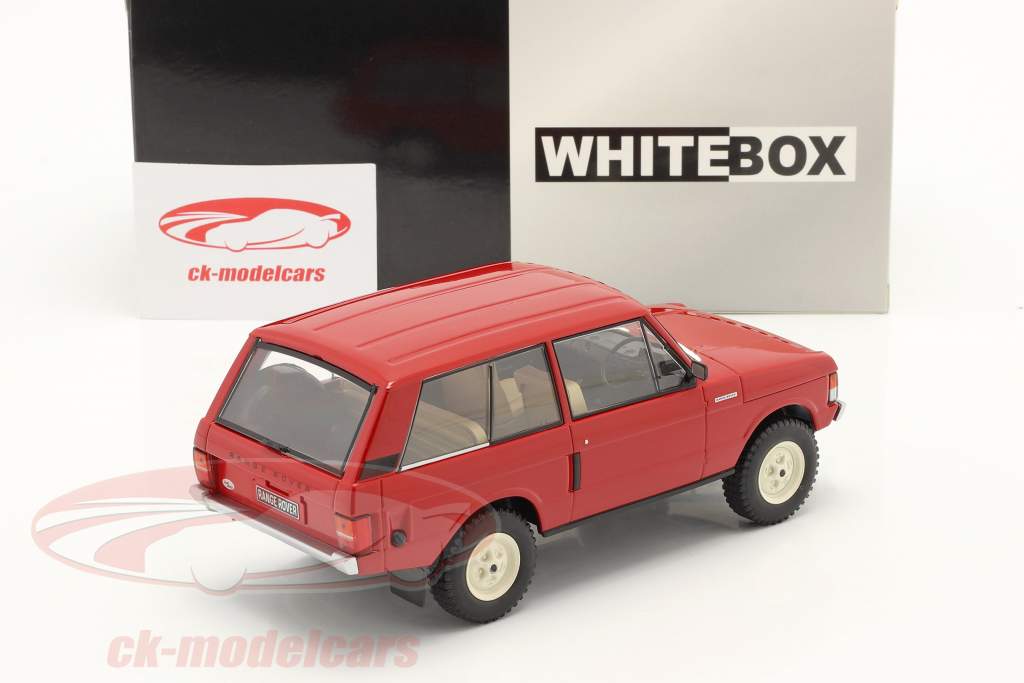 Land Rover Range Rover RHD red 1:24 WhiteBox