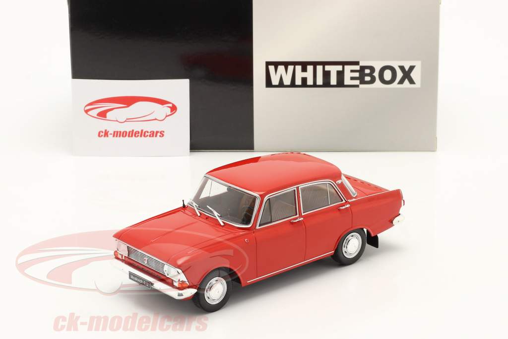 Москвич 412 красный 1:24 WhiteBox