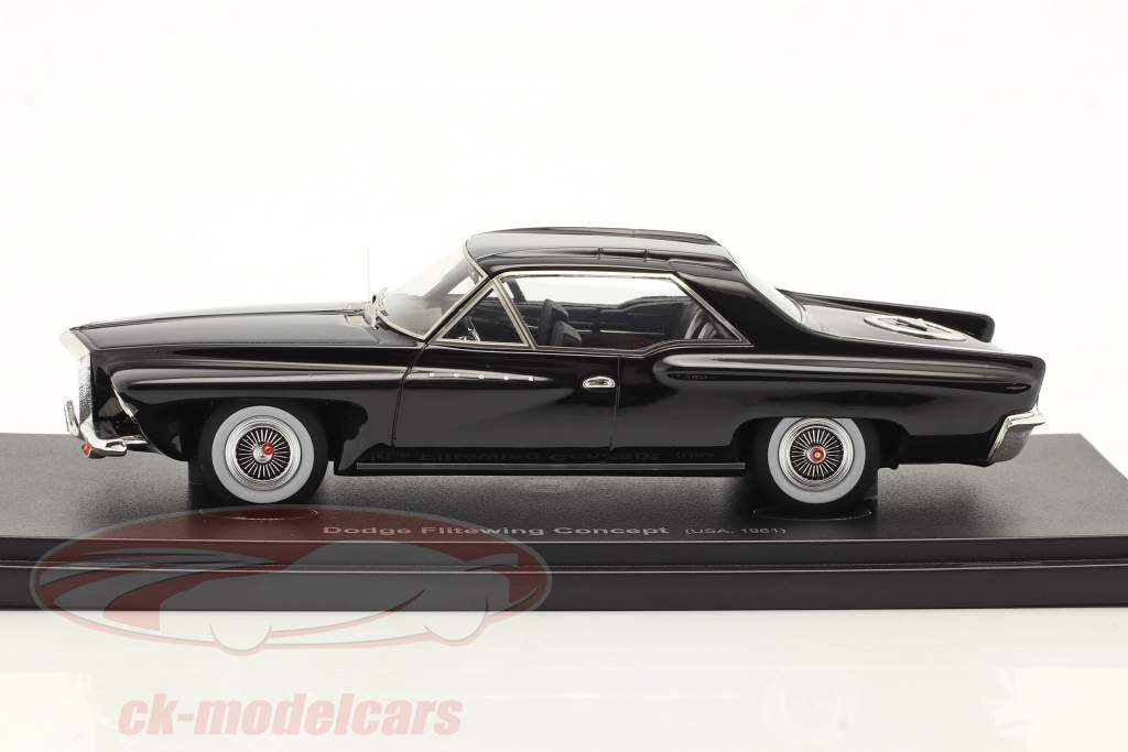 Dodge Flitewing Concept Car 1961 Nero 1:43 AutoCult