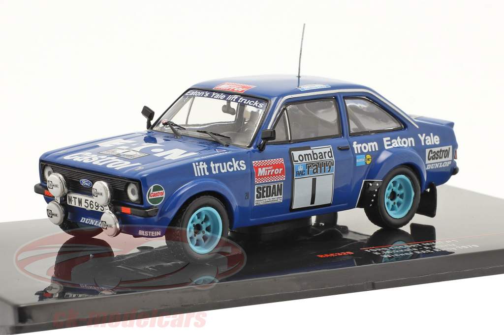 Ford Escort RS 1800 MK II #1 winner Lombard RAC Rallye 1979 Mikkola, Hertz 1:43 Ixo