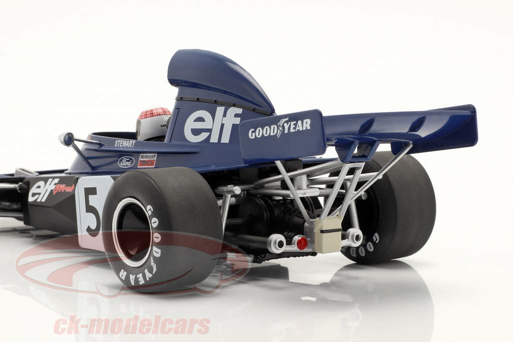 J. Stewart Tyrrell 006 #5 vinder Monaco formel 1 Verdensmester 1973 1:18 ModelCar Group