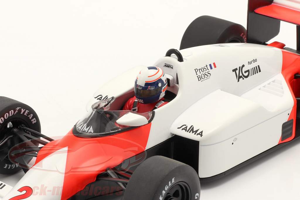 A. Prost McLaren MP4/2B #2 Sieger Monaco Formel 1 Weltmeister 1985 1:18 ModelCar Group