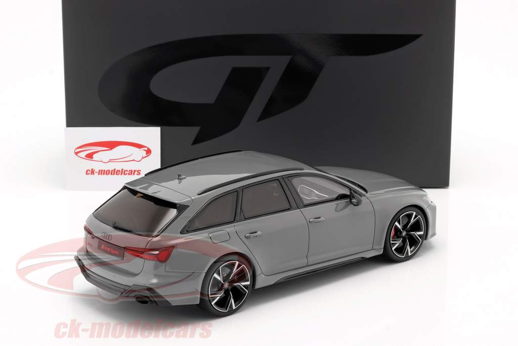 Audi RS6 Avant C8 Année de construction 2020 nardo gris 1:18 GT-SPIRIT