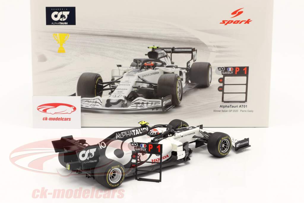 Pierre Gasly AlphaTauri AT01 #10 Winner Italien GP Formel 1 2020 1:18 Spark
