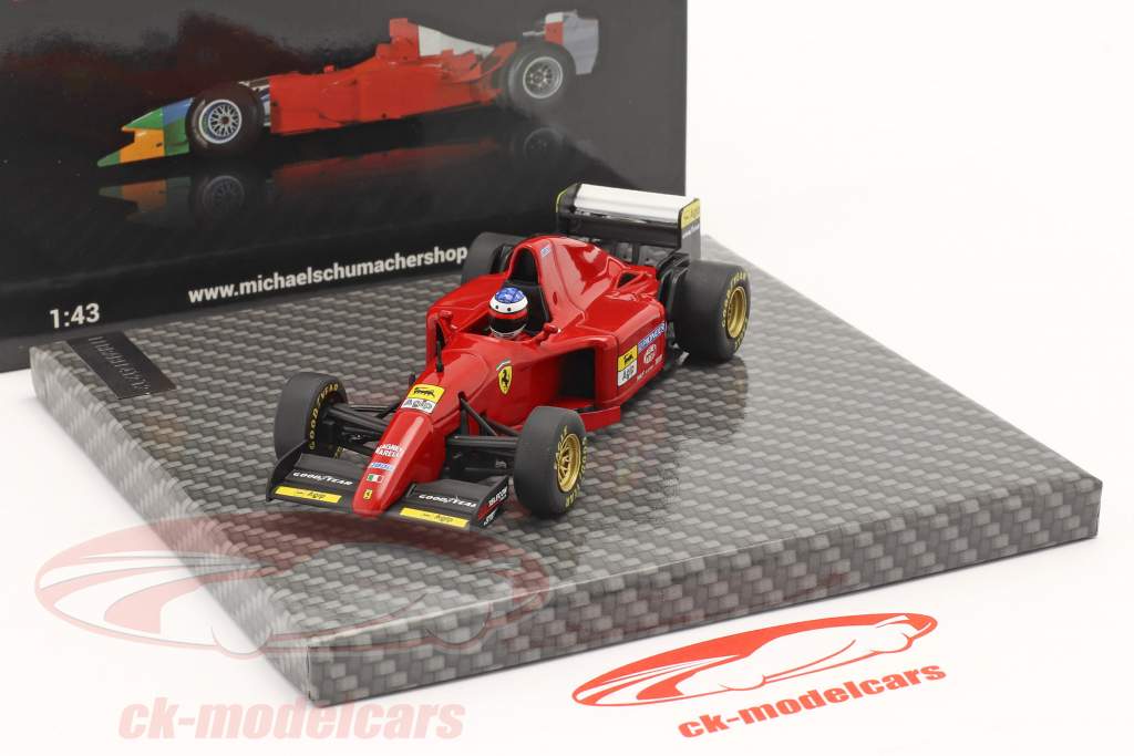 Michael Schumacher Ferrari 412 T2 prøve Fiorano 1995 1:43 Ixo